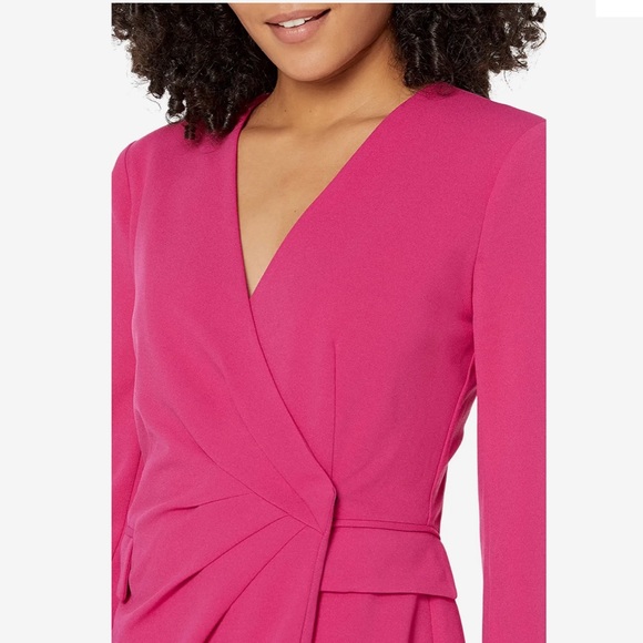 Donna Morgan Mini Tuxedo Dress - Picture 5 of 16